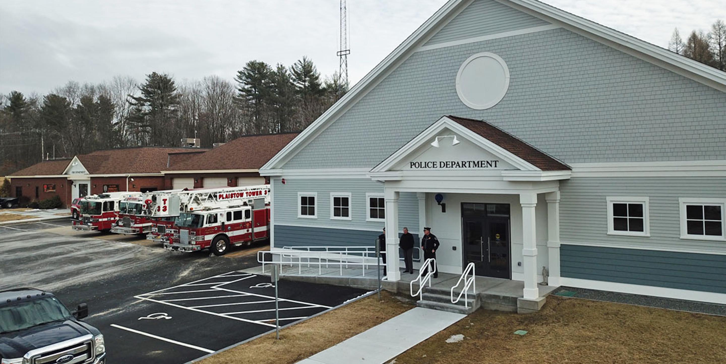 exterior view of Plaistow police station