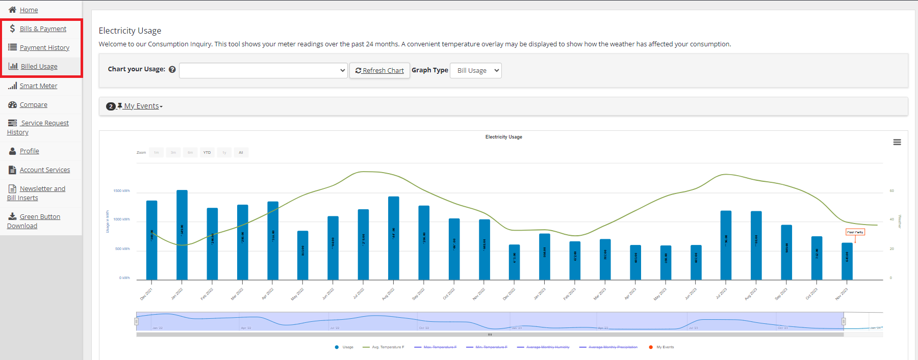 myunitil download multiple linked accounts