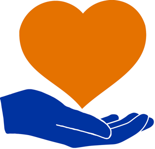 heart in hand icon