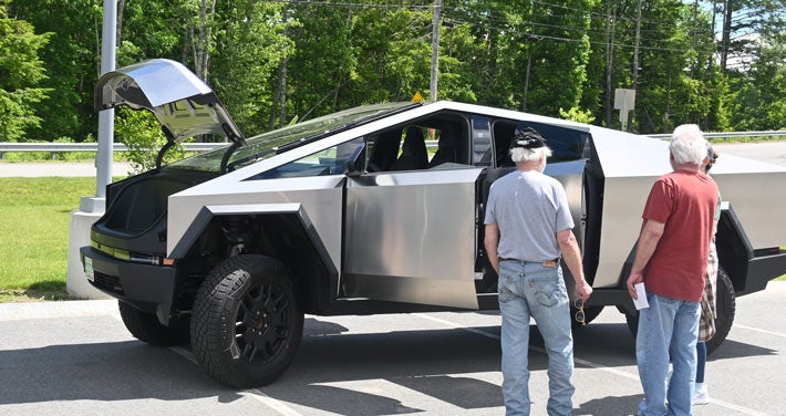 Cybertruck at EV Event