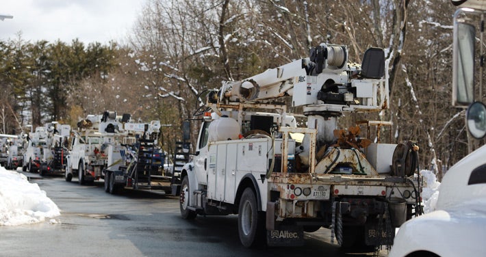 trucks roll out