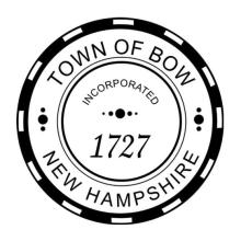 town of Bow New Hampshire - seal