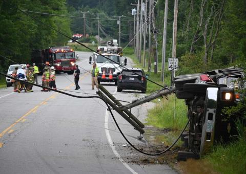 dump truck crash 